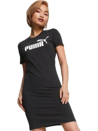 VESTIDO ESS SLIM TEE NEGRO PUMA - Image 3