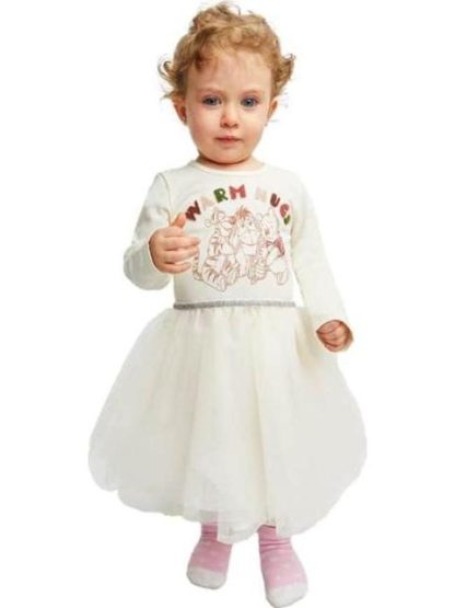 VESTIDO TODDLER BEBA BEIGE WINNIE THE POOH - Image 2