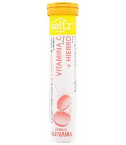 VITAMINA C HIERRO EFERVESCENTE 20 TAB SELTZ