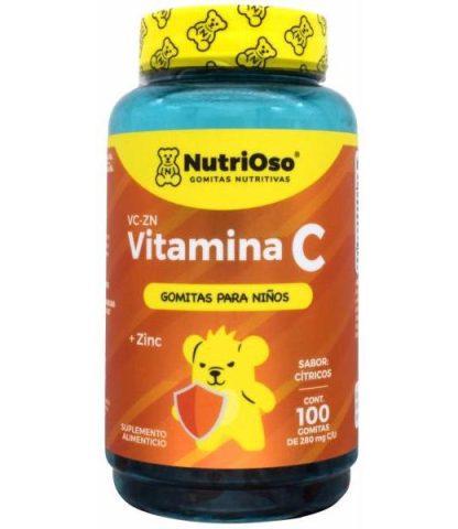 VITAMINA C KIDS CITRICOS 100 GOMITAS SOLANUM NUTRIOSO