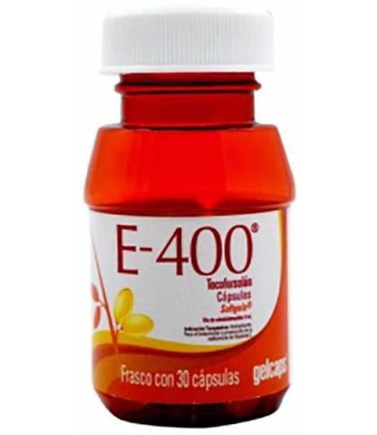 VITAMINA E400 30 CAP GELCAPS