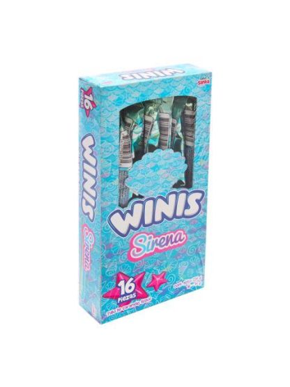 WINIS MAXI TUBITO SIRENA 16 PIEZAS