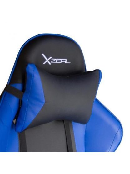 XZEAL SILLA GAMER XZ05 HASTA 115KG NEGRO-AZUL - Image 4