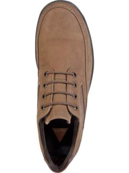 ZAPATO DERBY DE PIEL TAUPE CALZADO PAZSTOR - Image 3