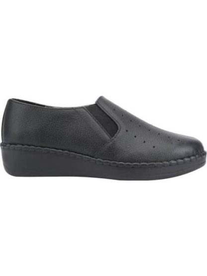 ZAPATO SLIP ON ARTESANAL NEGRO SHOSH CONFORT