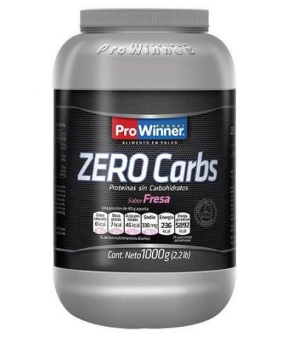 ZERO CARBS FRESA 1000GR PRONAT